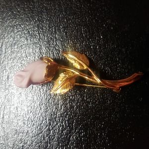 Vintage Rose Brooch